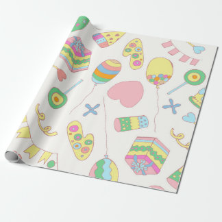 Papier Cadeau 1er anniversaire.