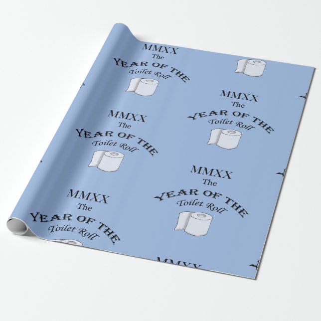 Papier Cadeau 2020 Année de la poupée de toilettes (Déroulé)