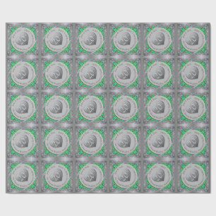 Papier Cadeau 20e anniversaire du Mariage Emerald Platinum