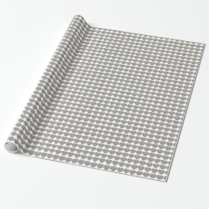 Papier Cadeau 25e anniversaire coeur d'argent