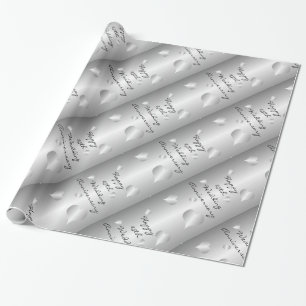 Papier Cadeau 25ème Anniversaire de mariage