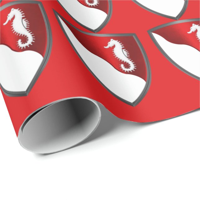 Papier Cadeau 36e brigade du génie "robuste" (Coin rond)