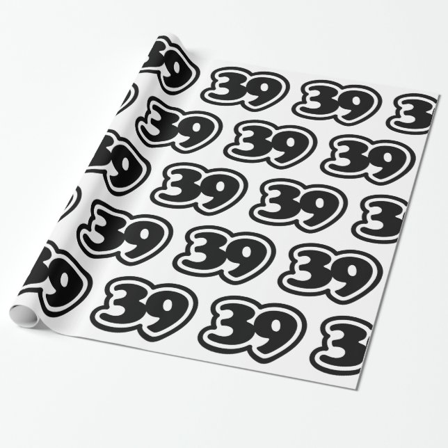 Papier Cadeau 39 Japonais Slang Sankyu (Déroulé)