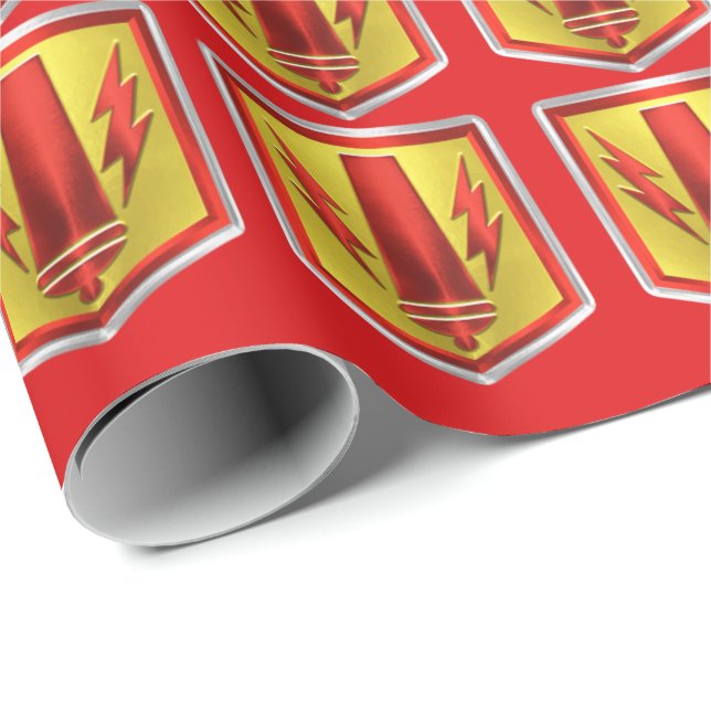 Papier Cadeau 41e brigade d'artillerie de campagne (Coin rond)
