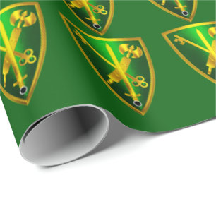 Papier Cadeau 42e brigade de police militaire "Intégrité de l'ac