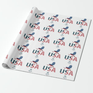 Papier Cadeau 4 juillet