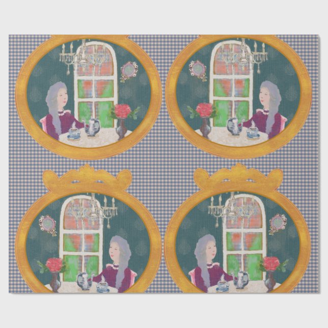 Papier Cadeau 4 O’Clock in LALATOWN Wrapping Paper 3 (Plat)