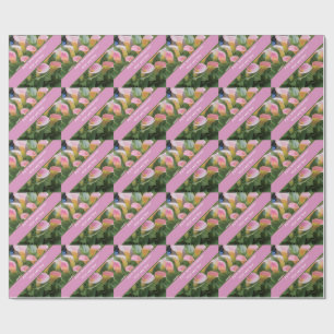 Papier Cadeau 55e anniversaire du Mariage Pink Calla Lily