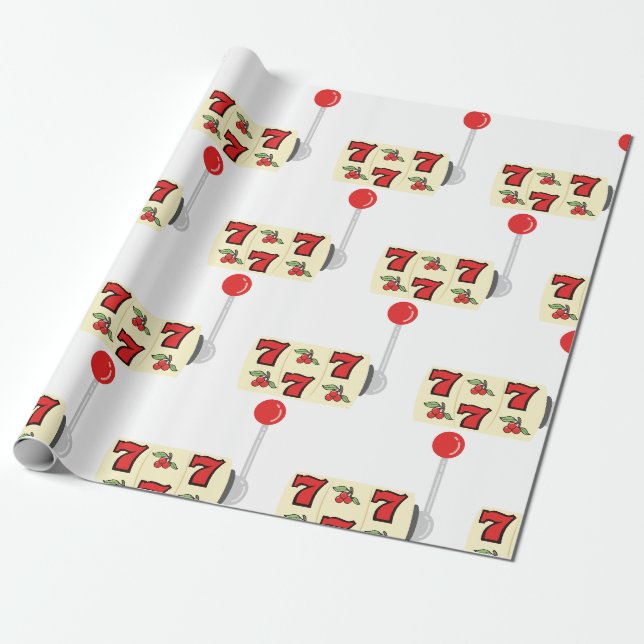 Papier Cadeau 777 Jackpot (Déroulé)