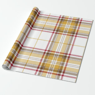 Papier Cadeau à damiers motif