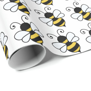 Papier Cadeau Abeille mûre