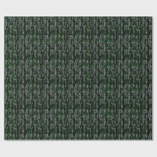 Papier Cadeau Abstract Tunnel Perspective with Two Figures
