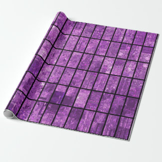 Papier Cadeau Abstrait brillant en mosaïque violet arrière - pla