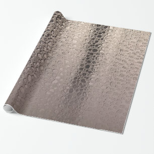 Papier Cadeau Abstrait moderne Glam Silver Pink Blush Rose Gold