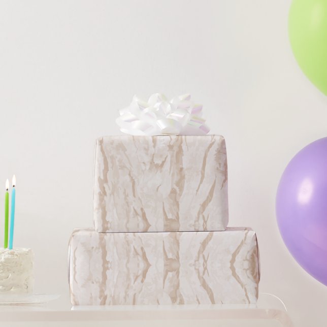 Papier Cadeau Abstrait tourbillon de marbre d'agate (Cadeaux de fête)