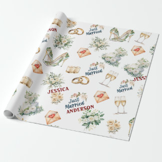 Papier Cadeau Accessoires Nuptiaux Trenby Pour Mariage