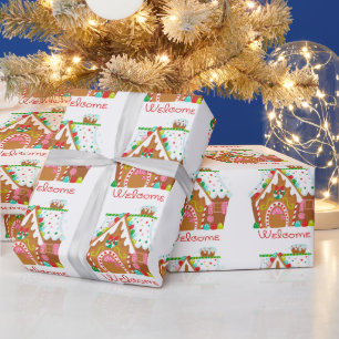 Papier Cadeau Accueil pain d'épices