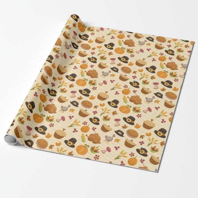 Papier Cadeau Action de grâces (Déroulé)