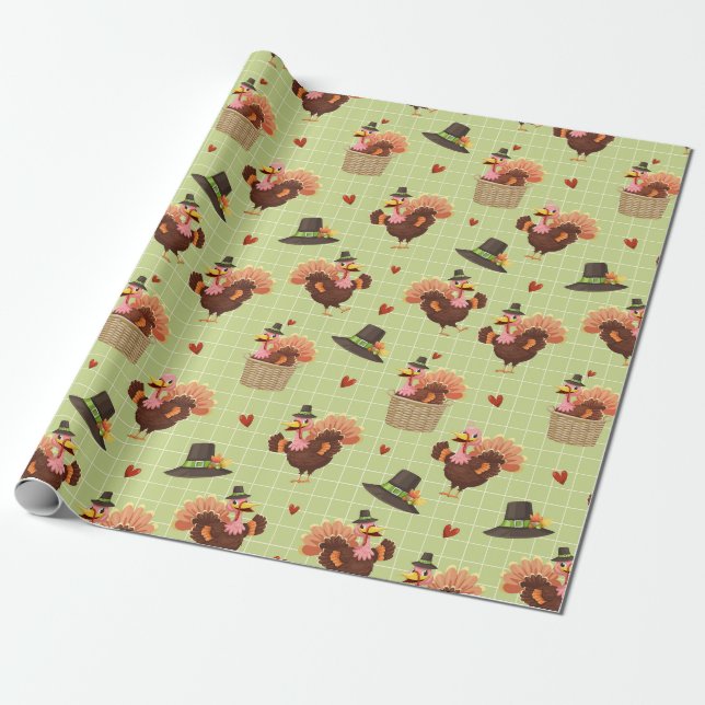Papier Cadeau Action de grâces (Déroulé)