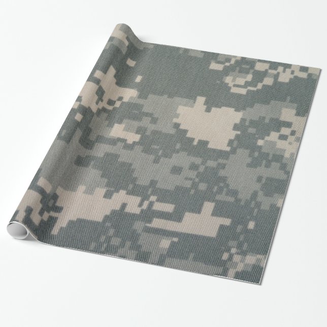Papier Cadeau ACU d'armée (Déroulé)
