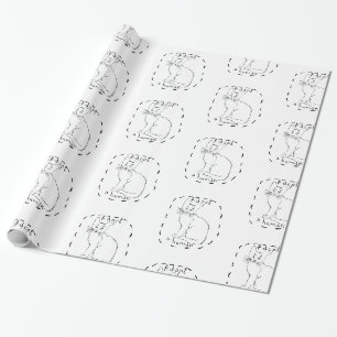 Papier Cadeau Adopter un humain