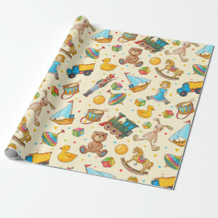 Papier Cadeau Adorable Motif pour enfants