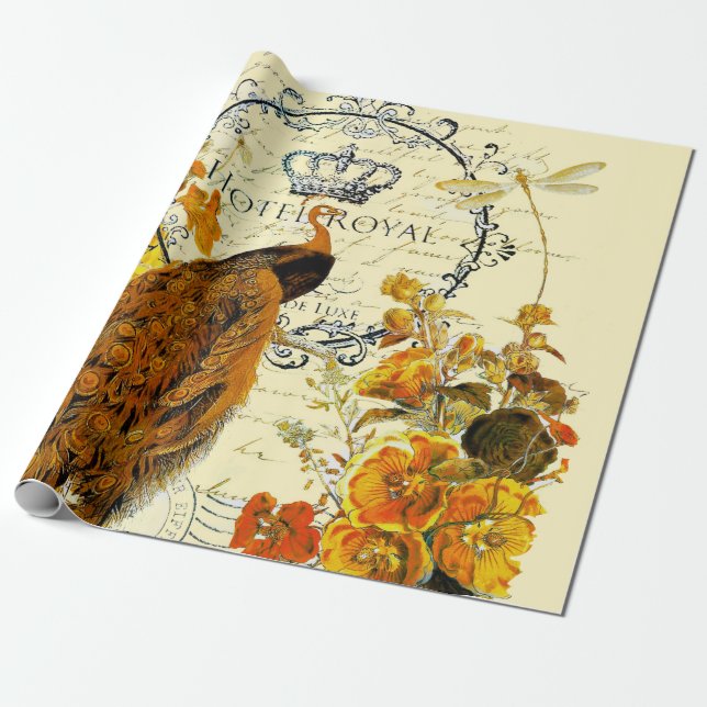 Papier Cadeau Affaire Peacock (Déroulé)