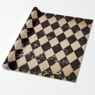 Papier Cadeau Affiche de Decoupage de harlequin
