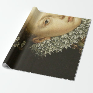 Papier Cadeau Affiche de la Reine Decoupage