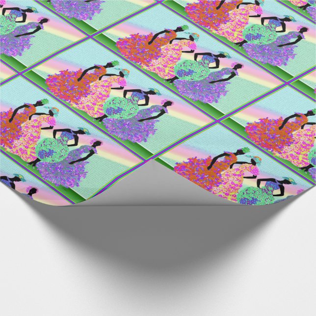 Papier Cadeau African Rainbow Parade (Coin)
