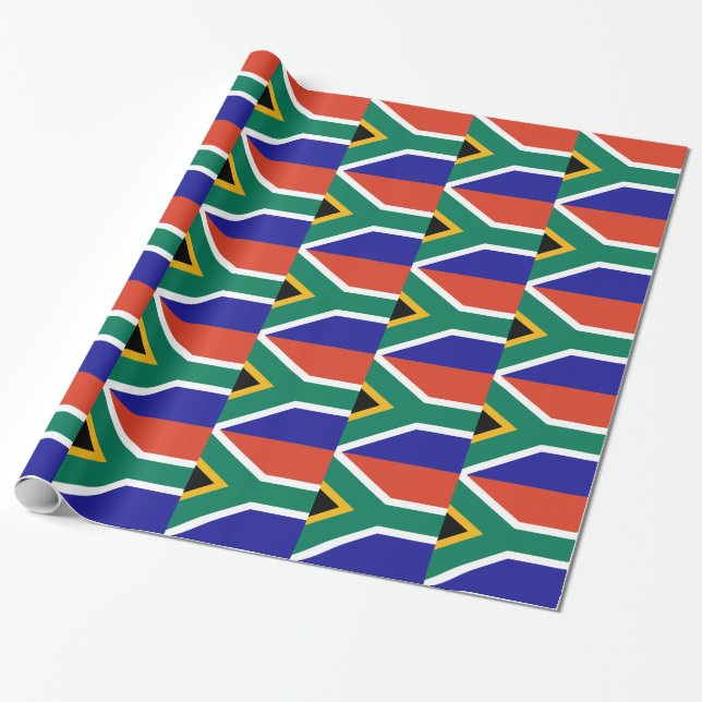 Papier Cadeau Afrique du Sud (Déroulé)