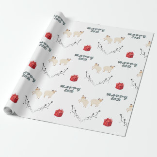 Papier Cadeau Aïd de bakra - Aïd de moubarak-Joyeux Aïd de mouba