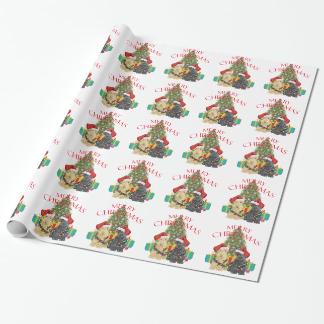 Papier Cadeau Aide de Santas (Déroulé)
