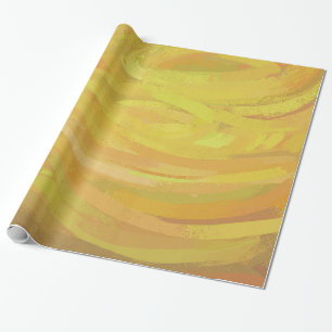Papier Cadeau Aiguille jaune ananas