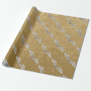 Papier Cadeau Ailes beiges