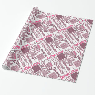 Papier Cadeau Aimer le café