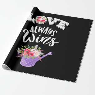 Papier Cadeau Aimer toujours gagner