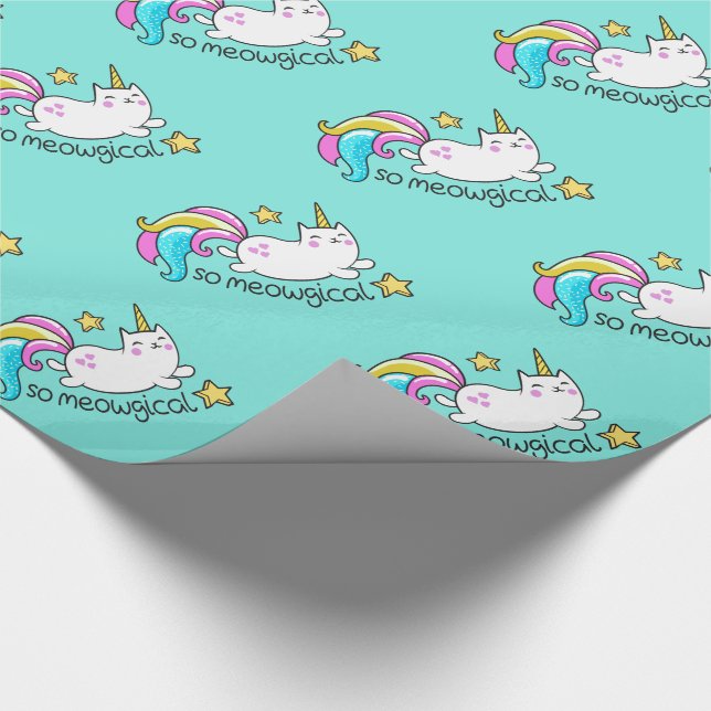 Papier Cadeau Ainsi étincelles mignonnes de parties (Coin)