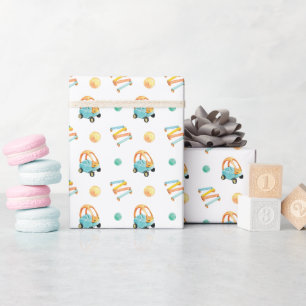 Papier Cadeau Aire de jeux colorée 
