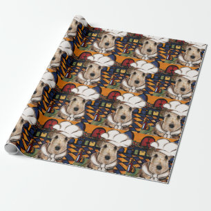Papier Cadeau Airedale Terrier