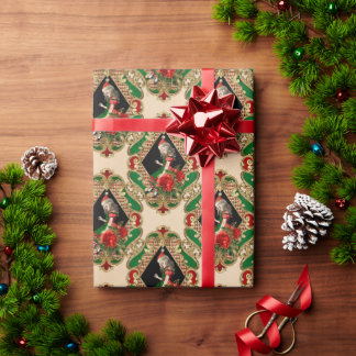 Papier Cadeau Alice au pays des merveilles Papier d'enveloppemen