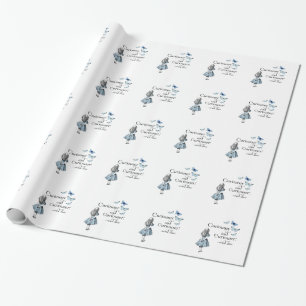 Papier Cadeau Alice dans un emballage plus curieux de papillon