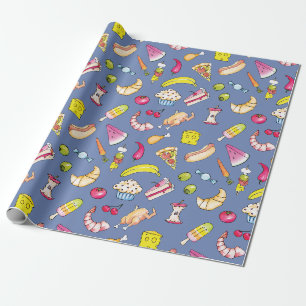 Papier Cadeau Alimentation