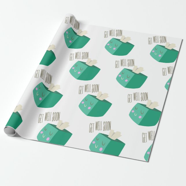 Papier Cadeau  Allez-y bientôt (Déroulé)