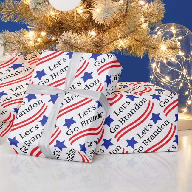 Papier Cadeau Allons-y Brandon Wrapping Paper (Vacances)