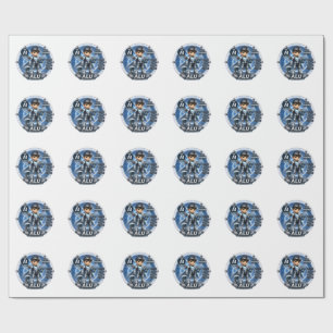 Papier Cadeau Aluminium ATOMIVRA ANNIVERSAIRE