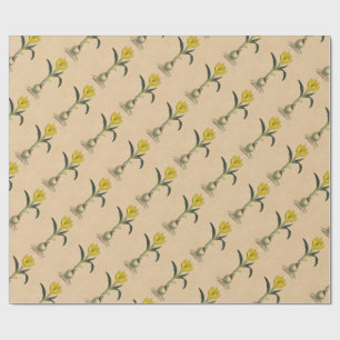 Papier Cadeau Amaryllis Tulip Jardin Botanique Fleur