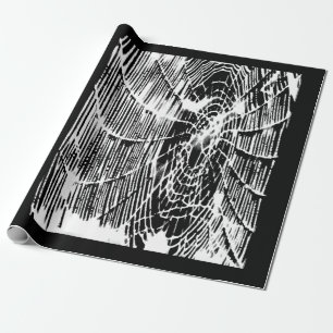 Papier Cadeau Amateurs d'araignée   Tangled Halloween Spider Web