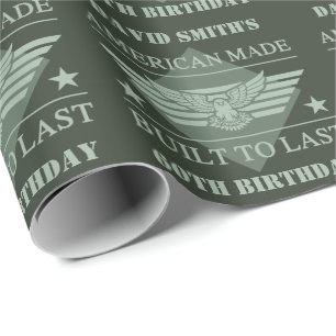 Papier Cadeau American Made 60th Birthday