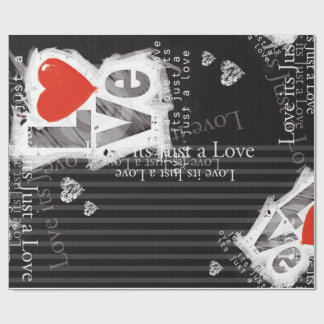 Papier Cadeau Amour